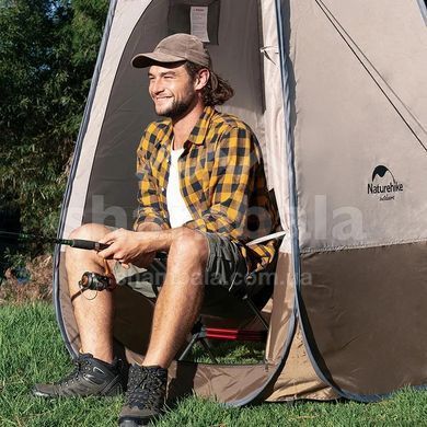 Душовий намет розкладний Naturehike NH17Z002-P, Dark Brown (100001975)