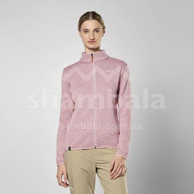 Женская флисовая кофта Salewa Puez Rocca PL Jacket W, Pink Zephyr, 40/34 (29127/6590 40/34)