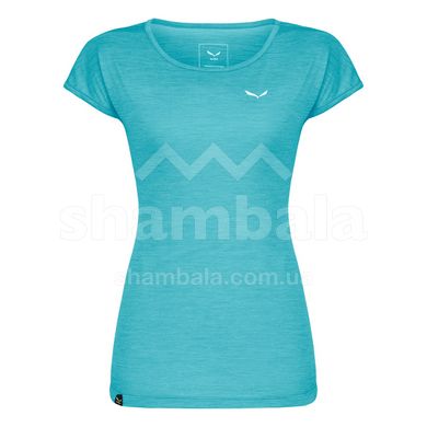 Жіноча футболка Salewa Puez Melange Dry Women's T-Shirt, Maui Blue, 44/38 (265388176)