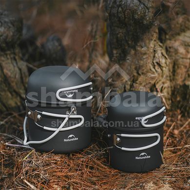 Набір посуду Naturehike NH18T018-G, Grey (6927595785515)