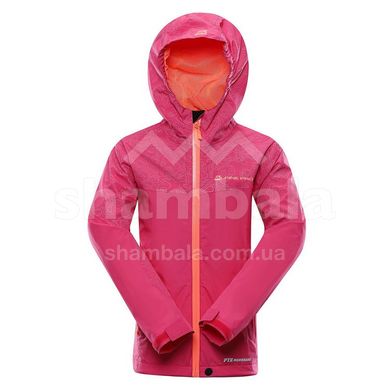 Дитяча мембранна куртка Alpine Pro SLOCANO 4, 140-146 - crimson (KJCT210 810PB)