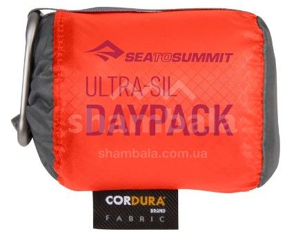 Складной рюкзак Ultra-Sil Day Pack 20, Spicy Orange от Sea to Summit (STS ATC012021-060811)