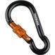 Карабін Munkees Pear with Screw Lock 8 мм x 80 мм, Black (6932057832492)