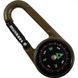 Брелок-компас Munkees 3137 Thermometer Military Brown (MNKS 3137-MB)