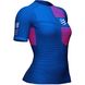 Женская футболка Compressport Tri Postural SS Top W 2021, Blue Lolite, S (AW00091B 512 00S)