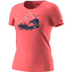 Футболка женская Dynafit Artist Serise Co T-Shirt W, Hot coral mug, XS (71523/1841 XS)