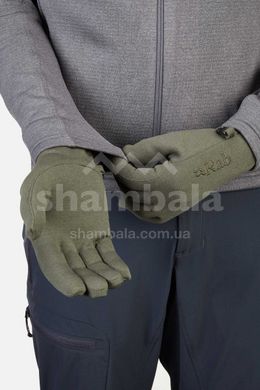 Перчатки Rab Geon Gloves, Black/Steel Marl, S (RB QAJ-01-S)