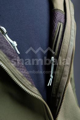 Треккинговая мужская куртка Soft Shell Tatonka Cesi M's Hooded Jacket, Olive, M (TAT 8610.331-M)