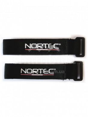 Змінна липучка для фіксації льодоступів NORTEC Elastic Velcro Band Black, Black/Orange (9009635001186)
