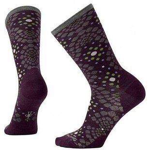Термоноски женские Smartwool Women's Pompeii Pebble Crew, Bordeaux Heather, р.M (SW 10415.587-M)