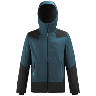 Горнолыжная мужская теплая мембранная куртка Millet ROLDAL JKT M, Orion blue/Noir, XXL (3515729815073)