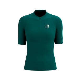 Футболка жіноча Compressport Trail Racing Postural SS Top W, Storm/Sugar, S (7630102585155)