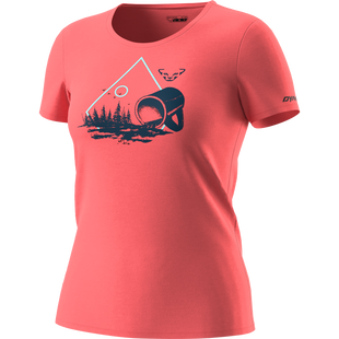 Футболка жіноча Dynafit Artist Serise Co T-Shirt W, Hot coral mug, XS (71523/1841 XS)