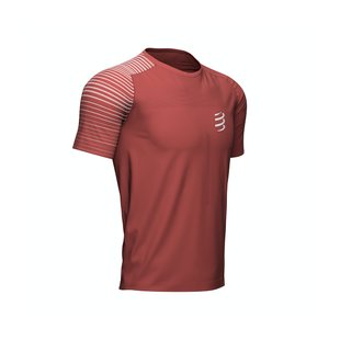 Мужская футболка Compressport Performance SS Tshirt, Spd Apple/Dk Cheddar, L (CMS AM00127B 309 00L)