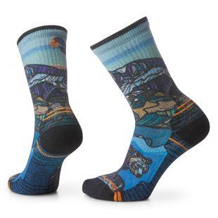 Шкарпетки жіночі Smartwool Wm&rsquo;s Hike Light Cushion Icy Range Print Crew, Multi Color, M (SW SW001988.150-M)