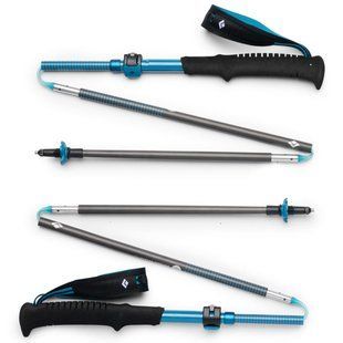 Трекінгові палиці Black Diamond Distance Carbon FLZ, Desert Sky, 140 см (BD 11255540071401)