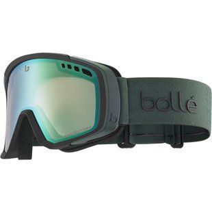 Маска горнолыжная Bolle Mammoth, Black Forest Matte/Phantom Green Emerald Photochro, One size (BL MAMMOTH.BG037008)