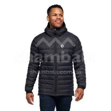 Трекінговий чоловічий легкий пуховик Black Diamond M Access Down Hoody, Black, S (BD 7440940002SML1)