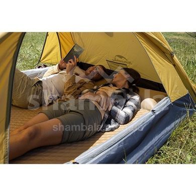 Намет двомісний Naturehike P-Series NH18Z022-P, 210T/65D, Yellow (6927595783610)
