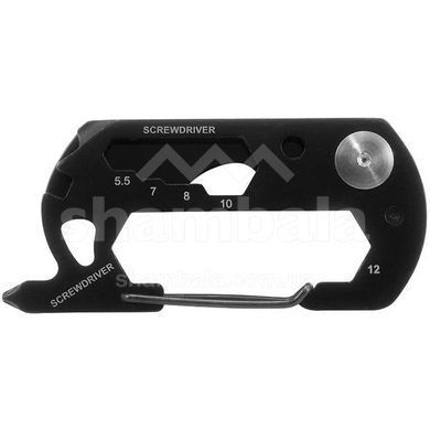 Брелок-мультиинструмент Munkees 13-function Card Tool, Black (MNKS 2534-BK)