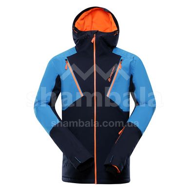 Гірськолижна чоловіча тепла мембранна куртка Alpine Pro Mikaer 3, Mood Indigo, S (AP MJCP368602)