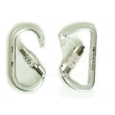 Сталевий карабін First Ascent Ovum keylock (FA 8007)