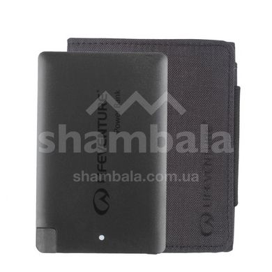 Гаманець з повербанком Lifeventure RFID Charger Wallet, grey (68305)