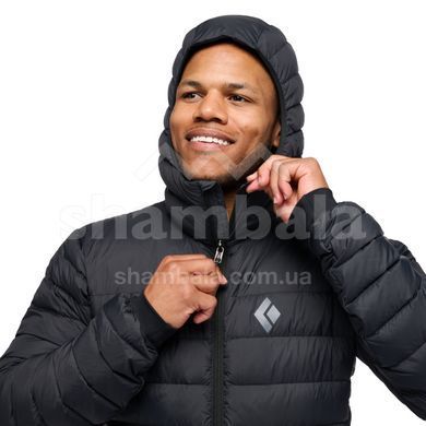 Трекінговий чоловічий легкий пуховик Black Diamond M Access Down Hoody, Black, S (BD 7440940002SML1)