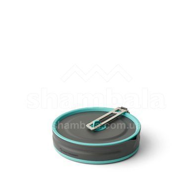 Каструля складна з чохлом Sea to Summit Frontier UL Collapsible Pot w/Sack, 2.2 L, Aqua Sea Blue (STS ACK025021-390202)