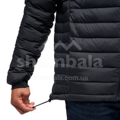 Трекінговий чоловічий легкий пуховик Black Diamond M Access Down Hoody, Black, S (BD 7440940002SML1)