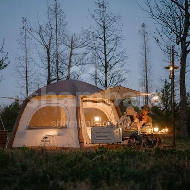 Намет надувний тримісний Naturehike CNH23ZP12002, Beige (6976023926488)