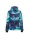 Гірськолижна дитяча тепла мембранна куртка Rehall Karina Jr 2021, 116 - graphic mountains aqua (60100-3012-116)