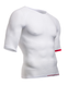 Мужская футболка Compressport ON/OFF Multisport Shirt SS, White, M (TSON-SS00-T2)