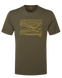 Футболка мужская Rab Mantle Outline Tee, Army, S (RB QCC-01-ARM-SML)