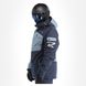 Горнолыжная мужская теплая мембранная куртка Rehall Isac 2022, Steel Blue, S (Rhll 60172,3019-S)