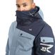 Гірськолижна чоловіча тепла мембранна куртка Rehall Isac 2022, Steel Blue, S (Rhll 60172,3019-S)