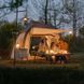 Намет надувний тримісний Naturehike CNH23ZP12002, Beige (6976023926488)