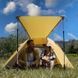 Намет двомісний Naturehike P-Series NH18Z022-P, 210T/65D, Yellow (6927595783610)