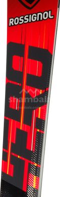 Горные лыжи + крепление Rossignol Hero Carve Konect NX 12 K GW, Black/Hot Red, 167 cm (RS RRLPJ01)
