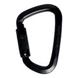 Карабин Singing Rock D Steel Triple Lock Screw Gate, 50kN, Black (8595033365117)