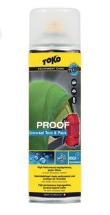 Просочення для тентів та рюкзаків Toko Universal Tent & Pack Proof, 500 мл (TK 558,2651)