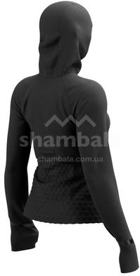 Мембранна жіноча тепла куртка для бігу Compressport Winter Insulated 10/10 Jacket W, S - Black (AW00115B 990 00S)
