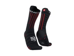 Шкарпетки Compressport Aero Socks, Black/Red, T1 (CMS XU00054B 906 0T1)