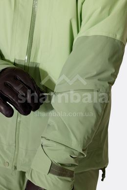 Горнолыжная женская теплая мембранная куртка Rab Novaline Jacket Wmns, Fig Green/Dark Fig Green, 12 (RB QIP-49-FDF-12)