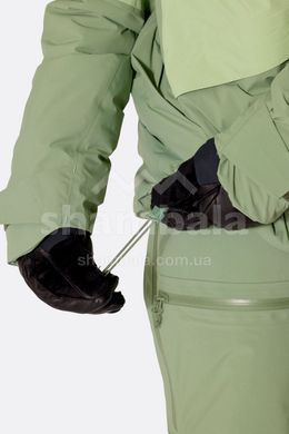 Горнолыжная женская теплая мембранная куртка Rab Novaline Jacket Wmns, Fig Green/Dark Fig Green, 12 (RB QIP-49-FDF-12)