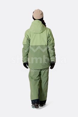 Горнолыжная женская теплая мембранная куртка Rab Novaline Jacket Wmns, Fig Green/Dark Fig Green, 12 (RB QIP-49-FDF-12)