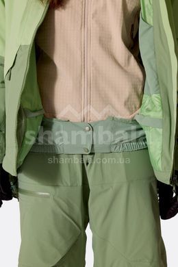 Горнолыжная женская теплая мембранная куртка Rab Novaline Jacket Wmns, Fig Green/Dark Fig Green, 12 (RB QIP-49-FDF-12)