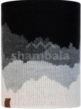 Шарф-труба Buff Knitted & Polar Neckwarmer Sveta, Black (BU 120847.999.10.00)
