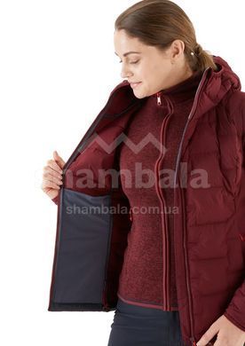 Женский зимний пуховик Rab Cubit Stretch Down Hoody Wmns, Ebony, 16 (QDB-31-EBN-16)