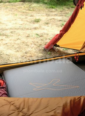 Самонадувний килимок Easy Camp Self-inflating Siesta Mat Single, 183x51x1.5 см, Black/Grey (5709388104373)